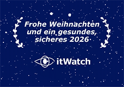 itWatch wünscht schöne Weihnachten